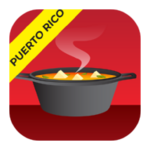 puerto rican recipes - food app android application logo